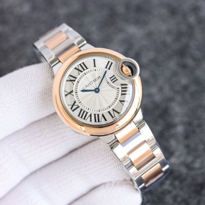 TW Factory Cartier 33MM Quartz Advanced 751 Movement Couple Watch